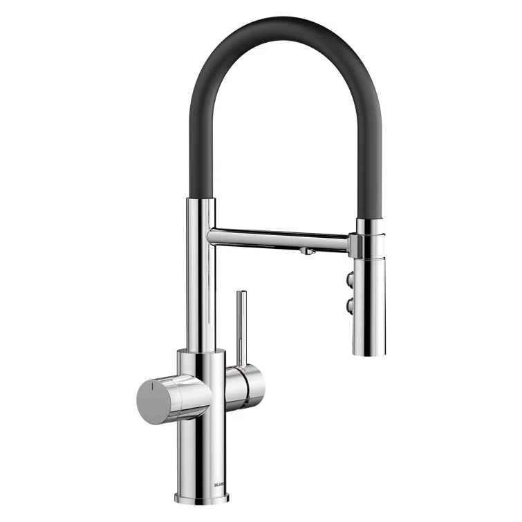Catris Flexo Filter-Ready Semi-Pro Pull Down Single Handle Kitchen Faucet