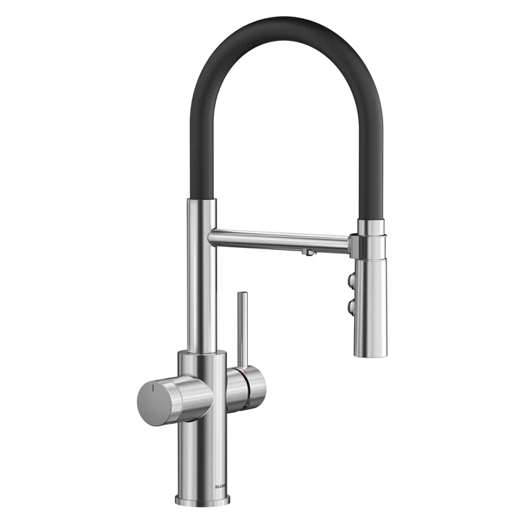 Catris Flexo Filter-Ready Semi-Pro Pull Down Single Handle Kitchen Faucet