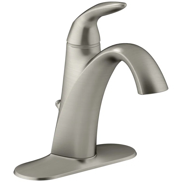 Alteo Single Hole Bathroom Faucet with Drain Assembly