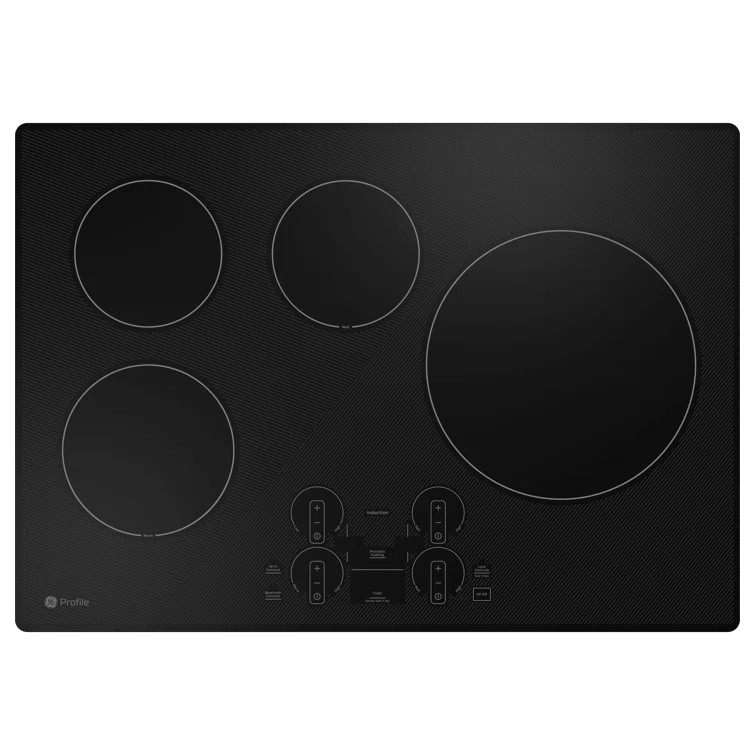 GE Profile™ PHP7030DTBB 29.75" Induction Cooktop with 4 Elements