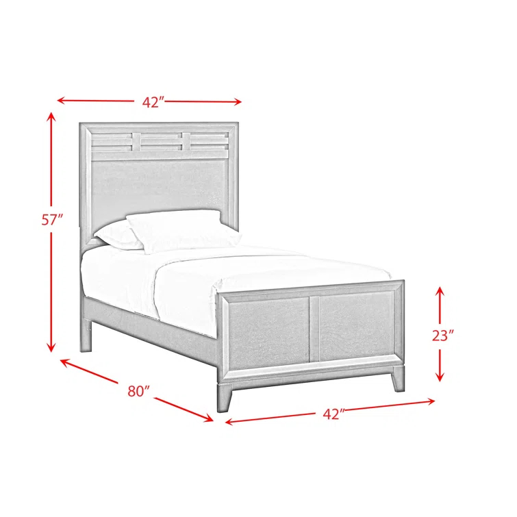 Picket House Furnishings Warren KingPanel Bedroom Set In Merlot