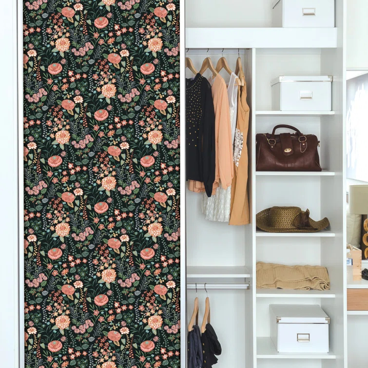 Waverly Peel & Stick Floral Roll