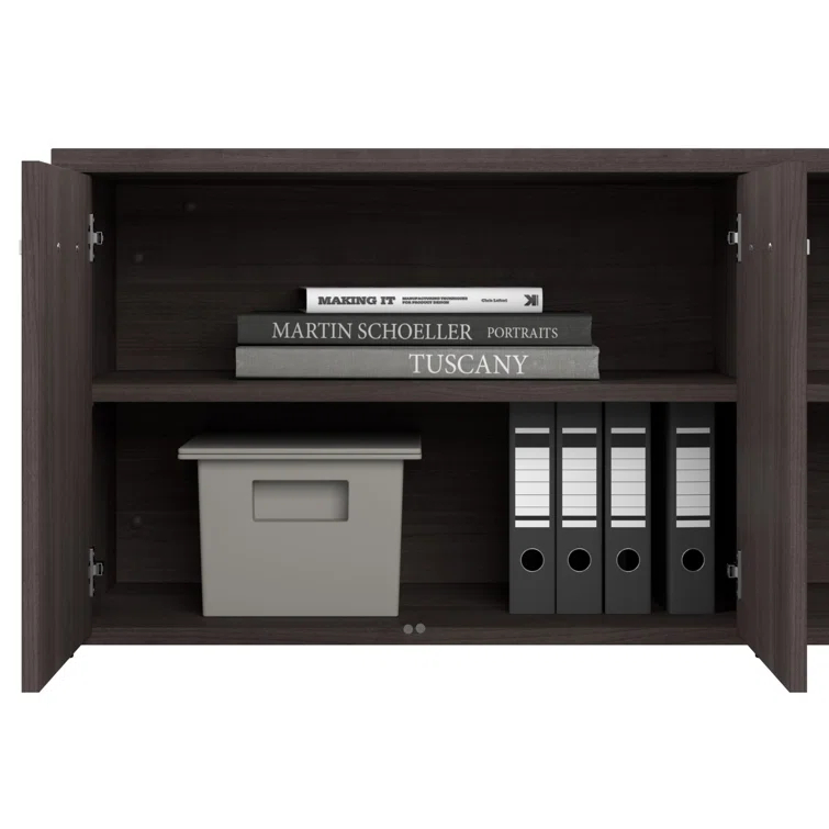 Office 500 Collection 3 Piece Rectangular 60W Computer Desk Office Set