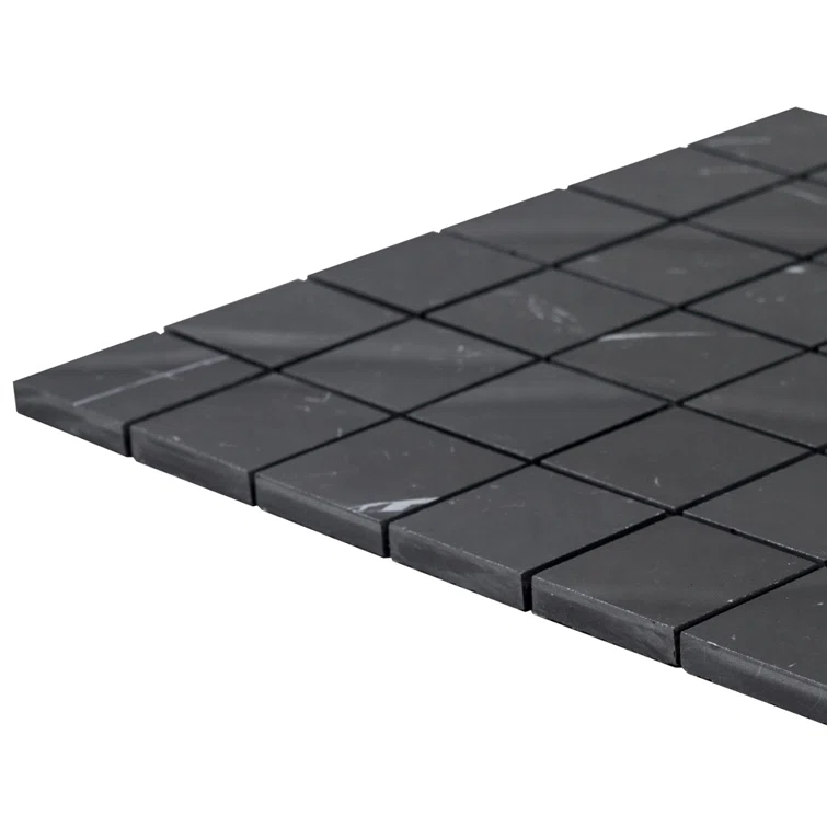 Penthouse 2" x 2" Porcelain Grid Mosaic Wall & Floor Tile