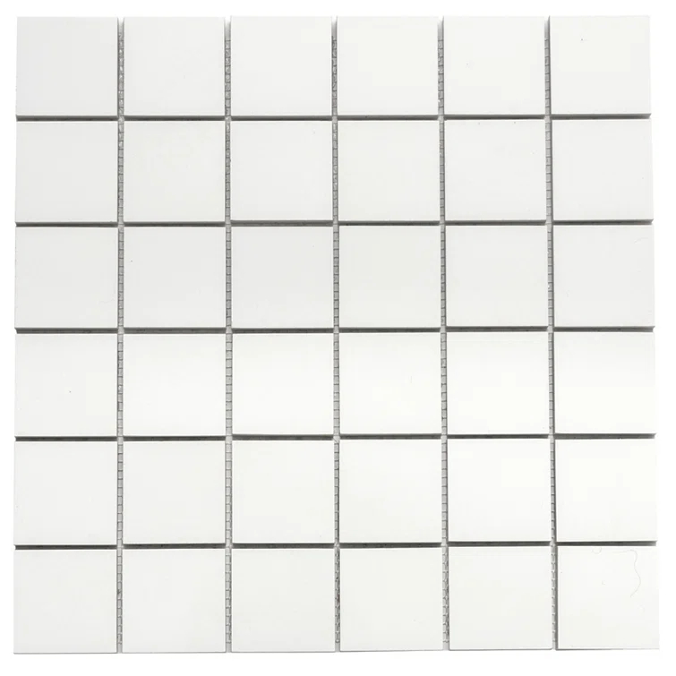 Penthouse 2" x 2" Porcelain Grid Mosaic Wall & Floor Tile