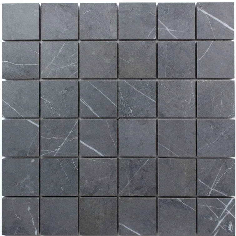 Penthouse 2" x 2" Porcelain Grid Mosaic Wall & Floor Tile
