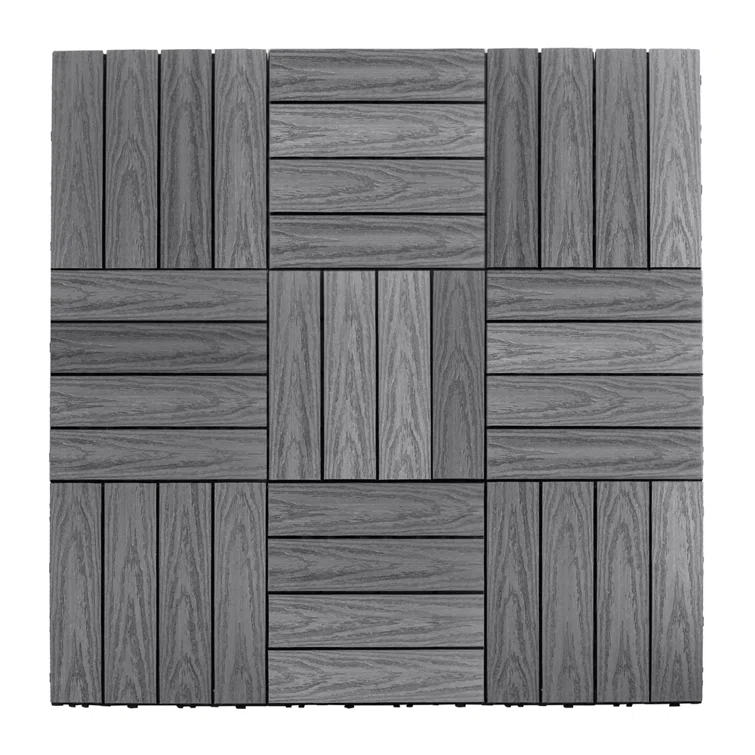 UltraShield Naturale Composite 12" x 12" Interlocking Deck Tile