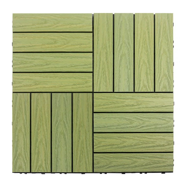 UltraShield Naturale Composite 12" x 12" Interlocking Deck Tile