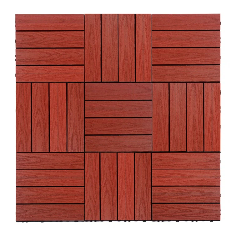 UltraShield Naturale Composite 12" x 12" Interlocking Deck Tile