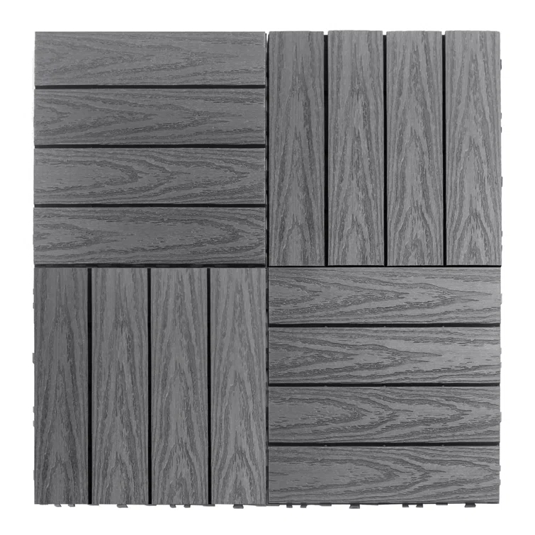 UltraShield Naturale Composite 12" x 12" Interlocking Deck Tile