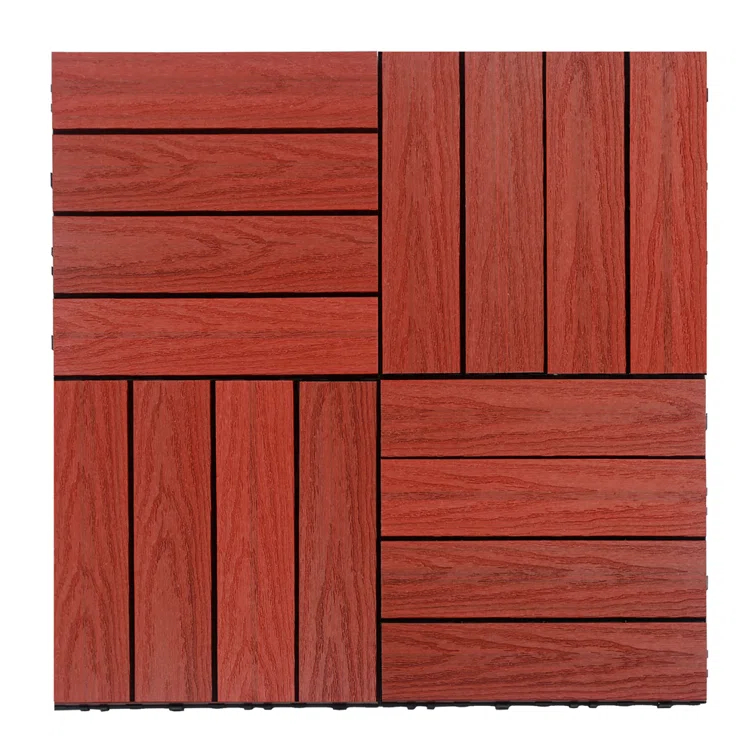 UltraShield Naturale Composite 12" x 12" Interlocking Deck Tile