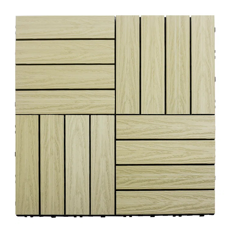 UltraShield Naturale Composite 12" x 12" Interlocking Deck Tile