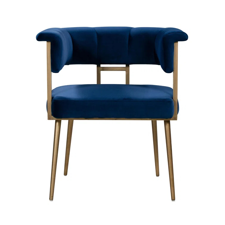 Astrid 19.3'' H Velvet Upholstered Armchair