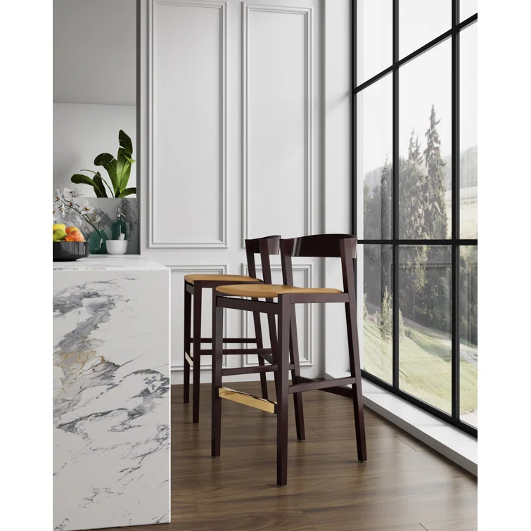 Klismos 30.5'' Bar Stool
