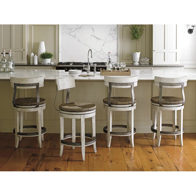 Oyster Bay Merrick Swivel Stool