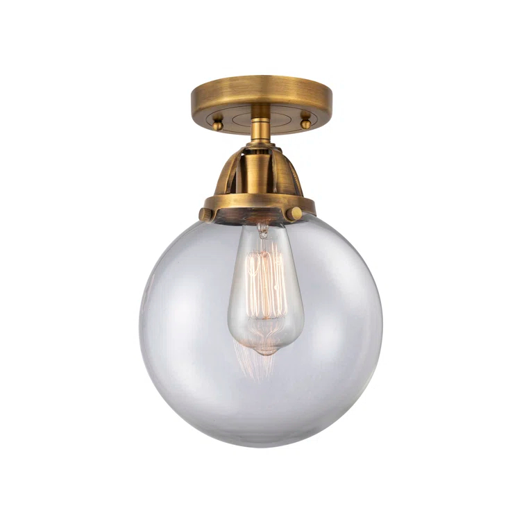 Innovations Lighting Glass Semi Flush Mount