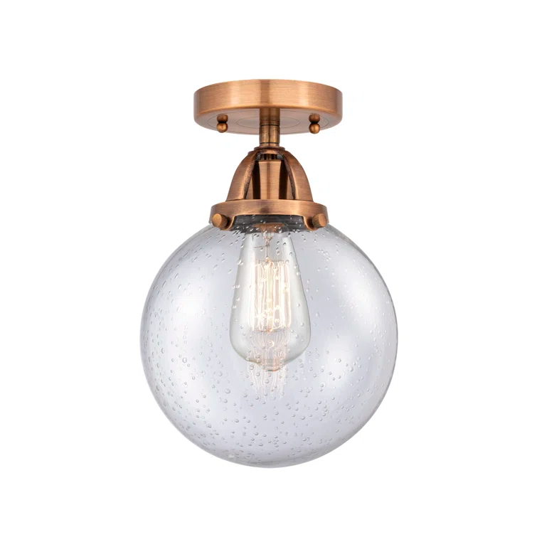 Innovations Lighting Glass Semi Flush Mount
