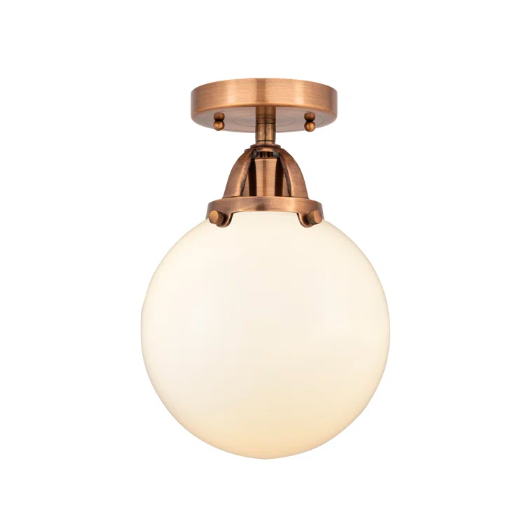 Innovations Lighting Glass Semi Flush Mount