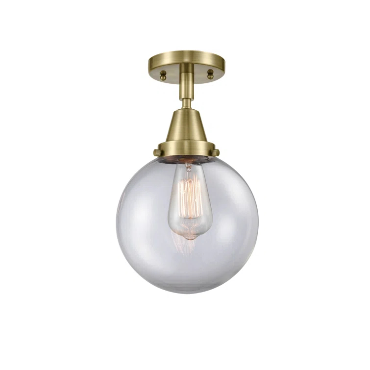 Beacon Glass Flush Mount