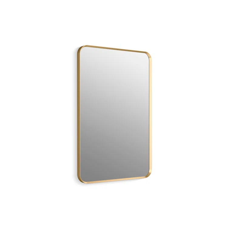 KOHLER Essential Rectangular Wall Mirror, Bathroom / Vanity Mirror with Frame