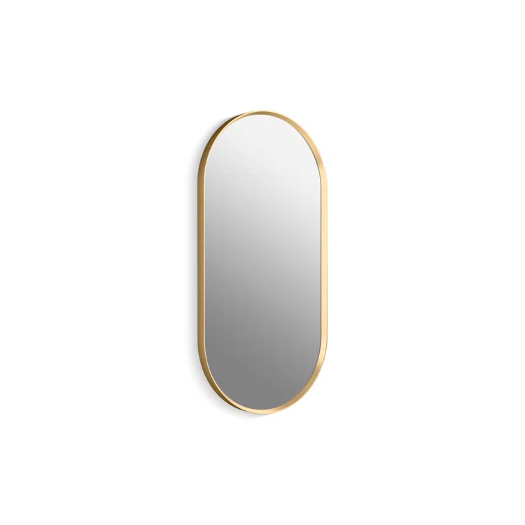 Essential Capsule Wall Mirror, Bathroom/Vanity Mirror with Frame