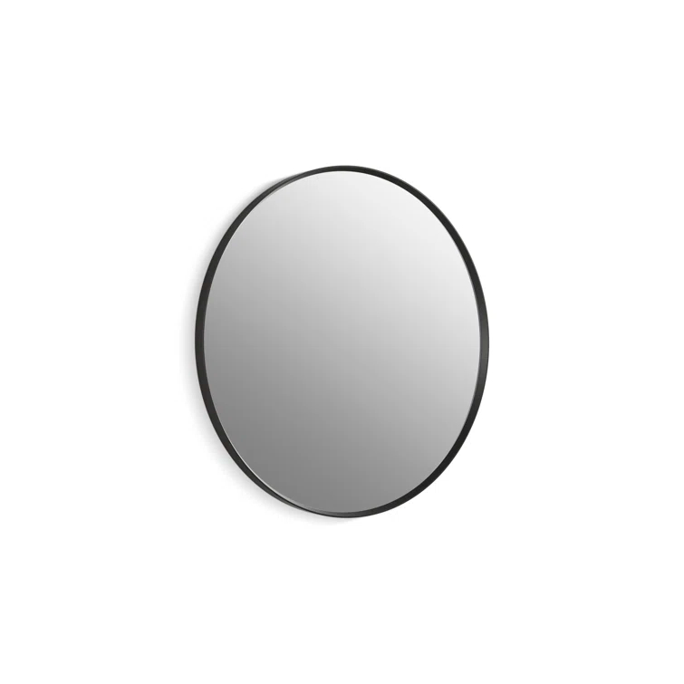 Essential Round Wall Mirror, Bathroom/Vanity Mirror with Frame