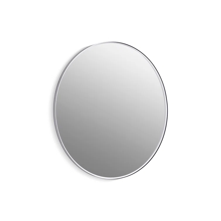Essential Round Wall Mirror, Bathroom/Vanity Mirror with Frame