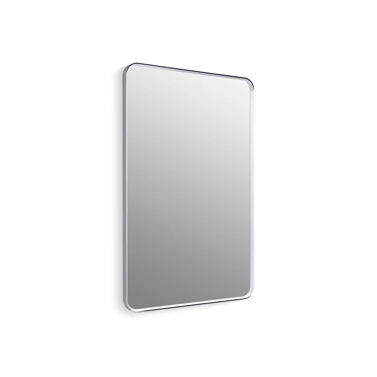 KOHLER Essential Rectangular Wall Mirror, Bathroom / Vanity Mirror with Frame