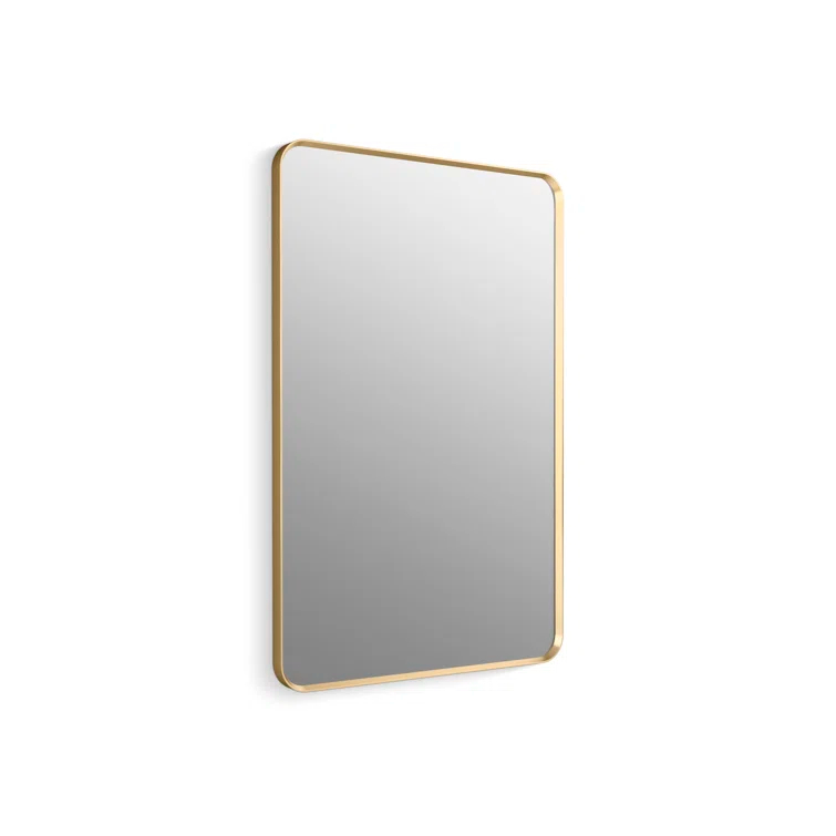 KOHLER Essential Rectangular Wall Mirror, Bathroom / Vanity Mirror with Frame