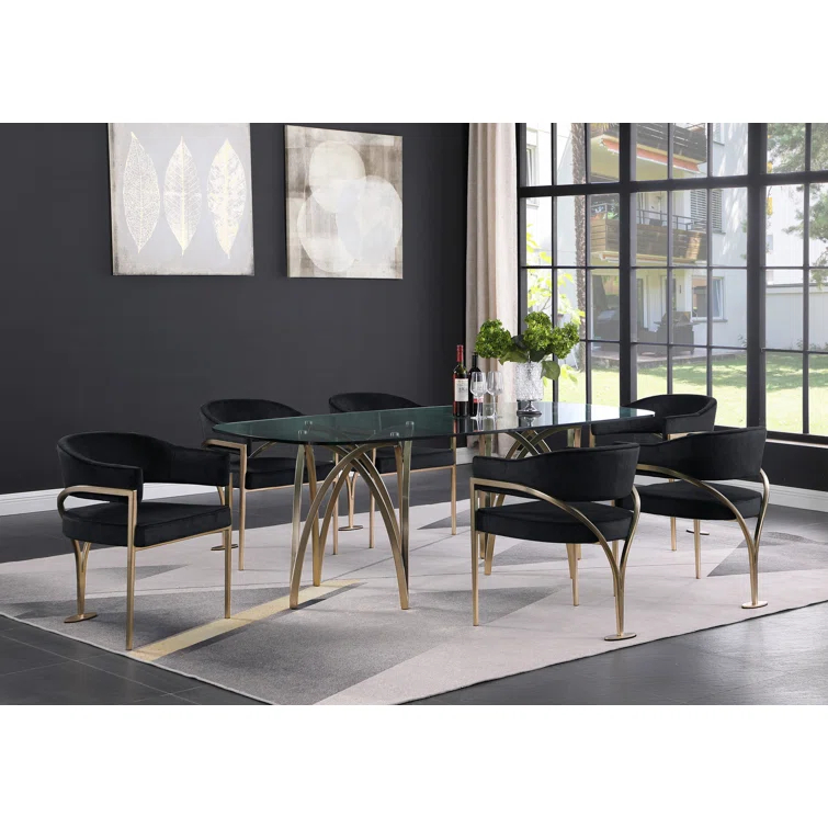 Kirsi Velvet Dining Chair