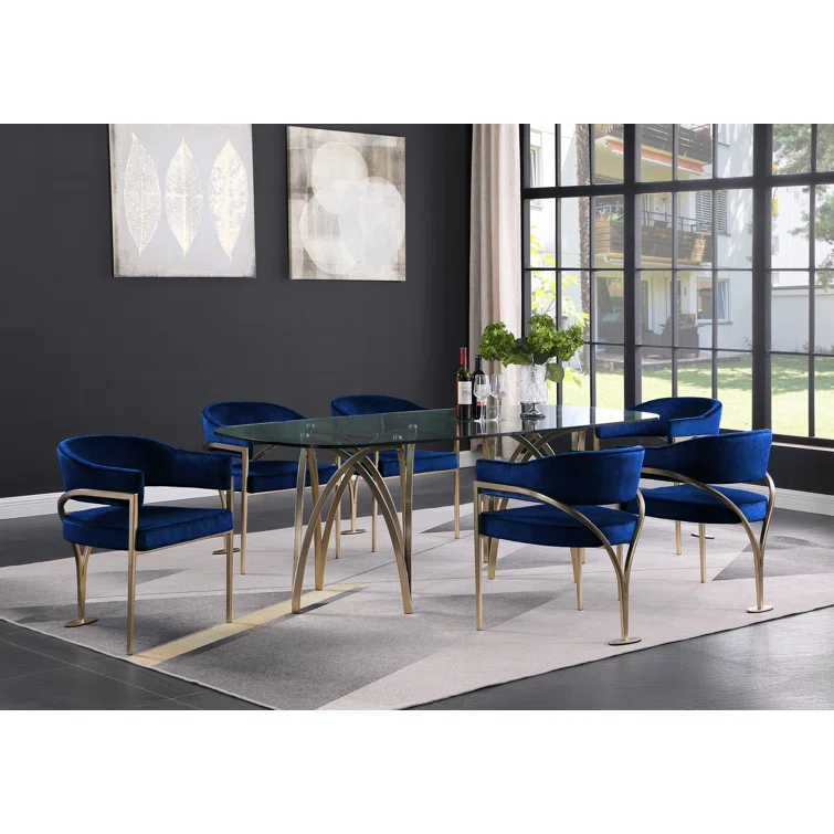 Kirsi Velvet Dining Chair