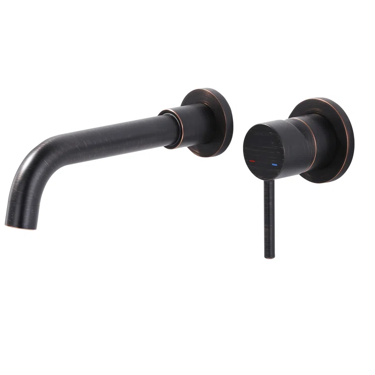 IVIGA Single Handle Wall Mounted Bathroom Faucet for Sink