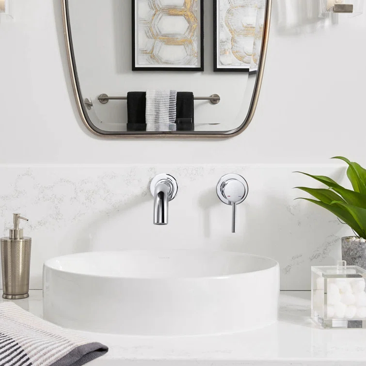 Wall Mounted Optional Single-handle Bathroom Faucet