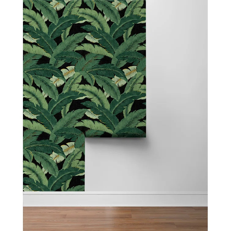 Tommy Bahama Swaying Palms 18' L x 20.5" W Peel & Stick Wallpaper Roll