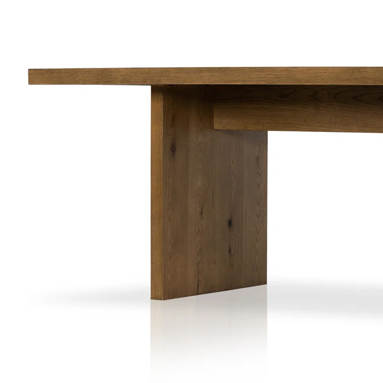 Eaton Reclaimed Wood Contemporary 84" Rectangular Dining Table