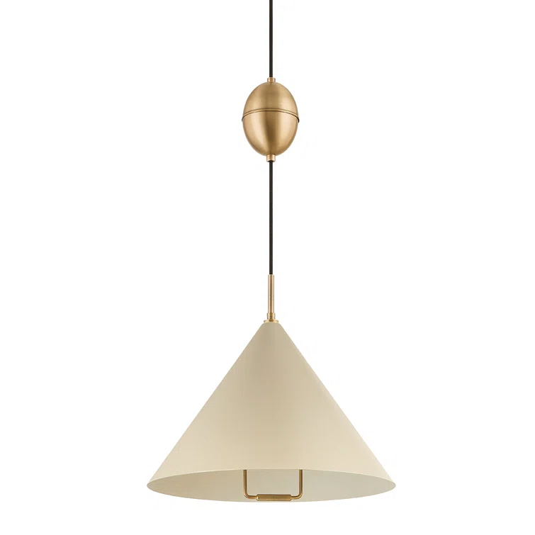 Maria Pendant Light - Sand / 18" Dia