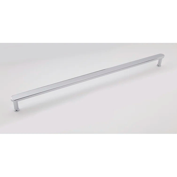 Polished Chrome 18" Modern Appliance Pull with Mounting Hardware