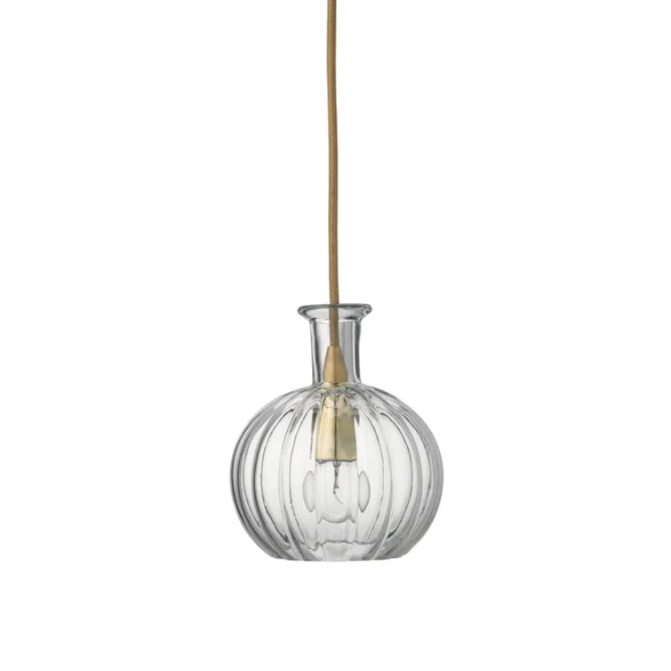 Latham Glass Pendant (7")