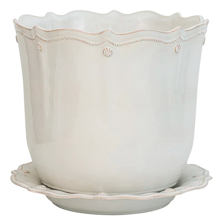 Juliska Berry & Thread 12" Planter - Whitewash