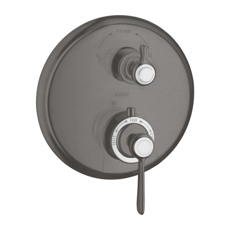 AXOR Montreux Thermostatic Trim With Volume Control And Diverter Valve Trim Only