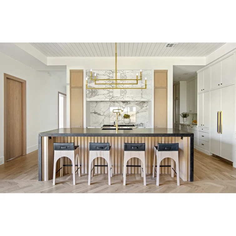 Dante 6 - Light Dimmable Square / Rectangle Chandelier
