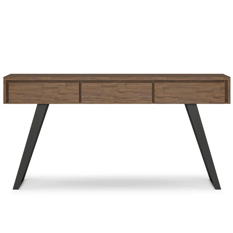Lowry 60'' Solid Wood Top Console Table