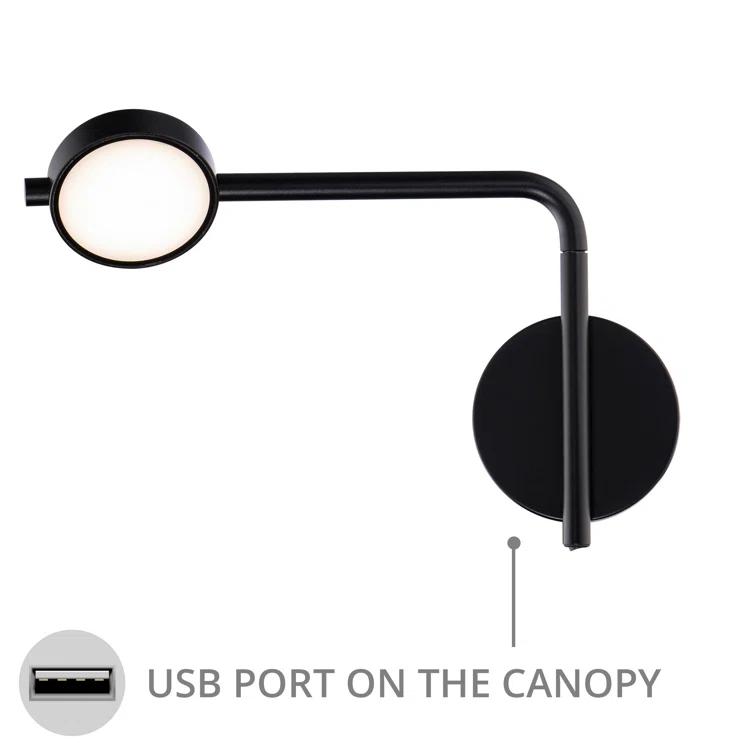 Elbo LED Swing Arm Sconce