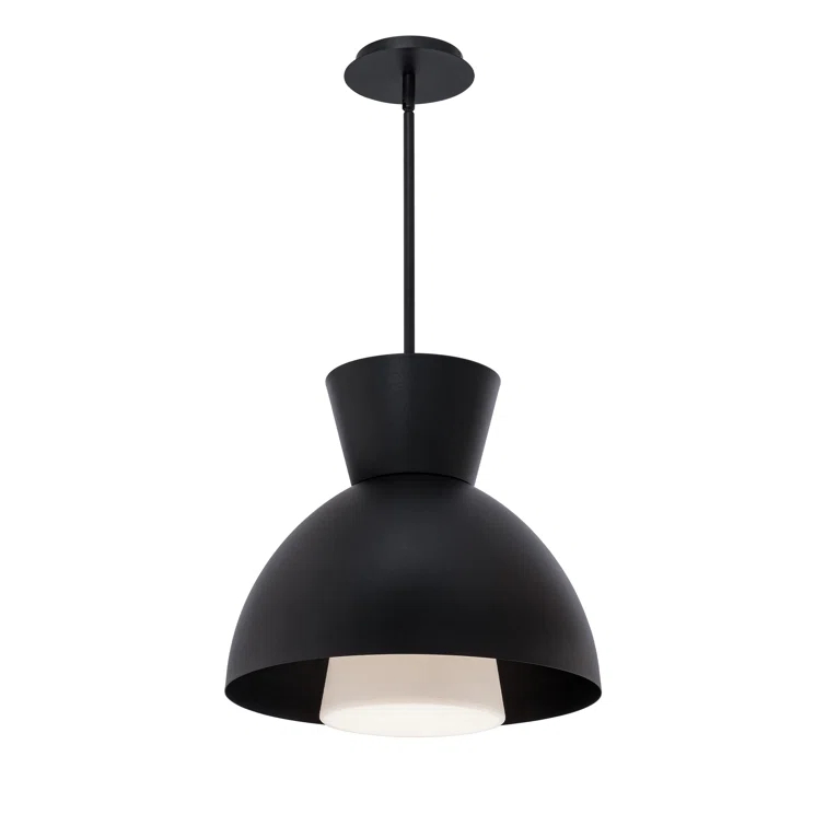 Carafe 1 - Light Black LED Single Pendant