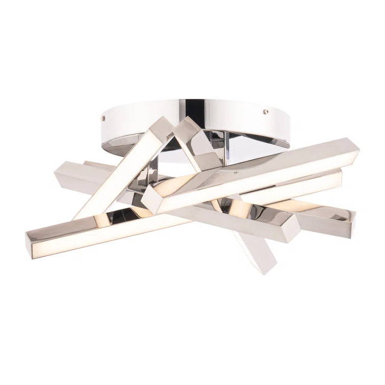 Parallax LED Semi Flush Mount