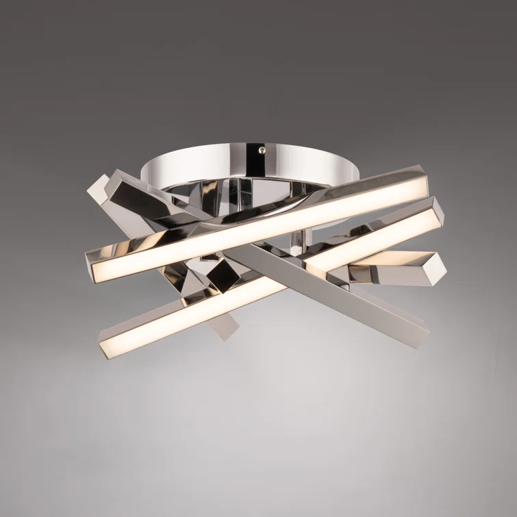 Parallax LED Semi Flush Mount