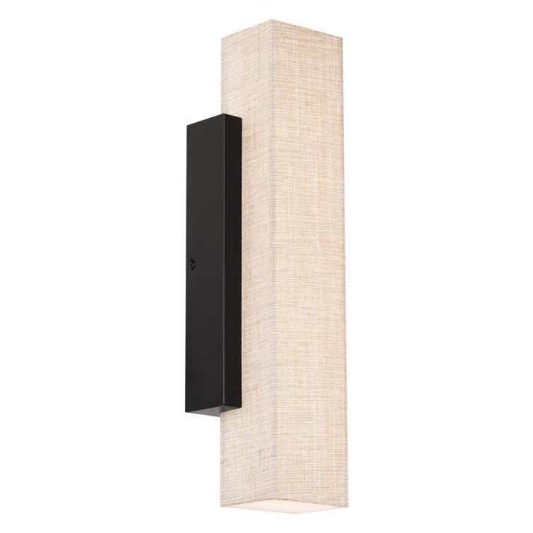 dweLED Volga Aluminum LED Flush Mounted Sconce