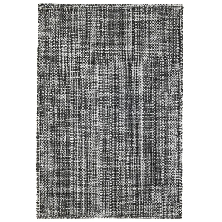 Fusion Black Handwoven Indoor/Outdoor Rug