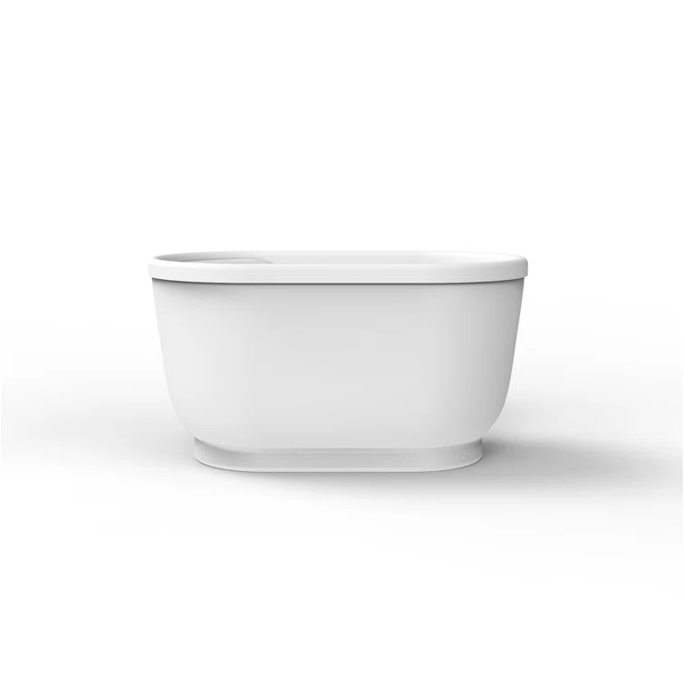 47'' x 29.5'' Freestanding Soaking Acrylic Bathtub
