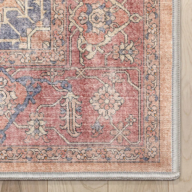 Kehr Antigua Vintage Persian Oriental Red Flat-Weave Rug